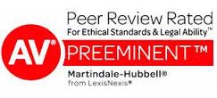 AV Preeminent - Peer Review Rated